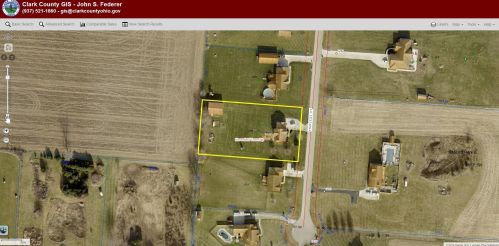 6205 Harvest St, Springfield OH  45502-7536 exterior