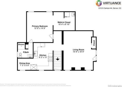 1019 Clarkson St, Denver CO  80218-2968 exterior