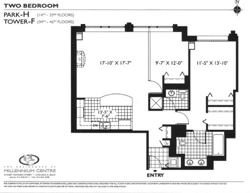 33 Ontario St, Chicago IL  60654-7760 exterior