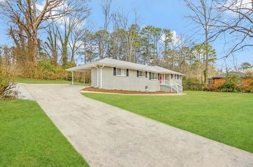 1884 Mcjenkin Dr, Atlanta GA  30345-3004 exterior