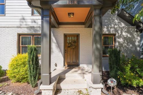 1118 Hawthorne St, Atlanta GA  30307-2610 exterior