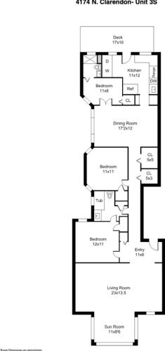 4174 Clarendon Ave, Chicago IL  60613-2227 exterior