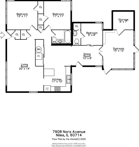 7908 Nora Ave, Niles IL  60714-3216 exterior