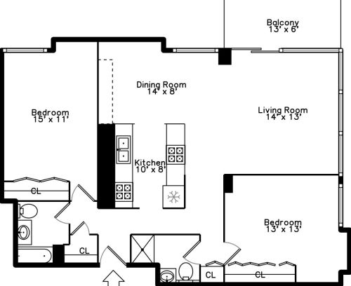 1255 Sandburg Ter, Chicago IL  60610-2258 exterior