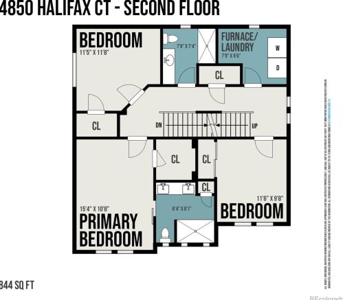 4850 Halifax Ct, Denver CO  80249 exterior