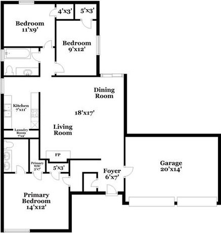 6224 Brookside Dr, Fort Worth TX  76148-3203 exterior