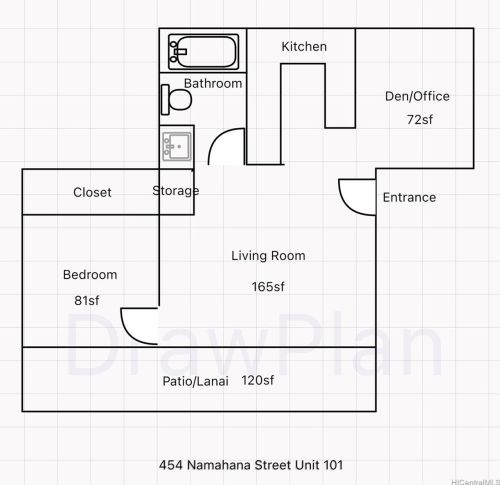 454 Namahana St, Honolulu HI  96815-2175 exterior