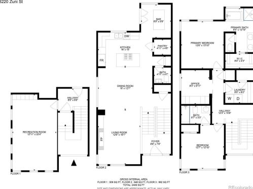 3220 Zuni St, Denver CO  80211-3356 exterior