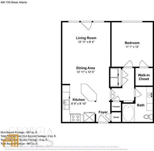 400 17th St, Atlanta GA  30363-1045 exterior