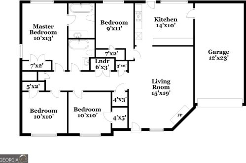 3269 Kiowa Ct, Rex GA  30273-1074 exterior