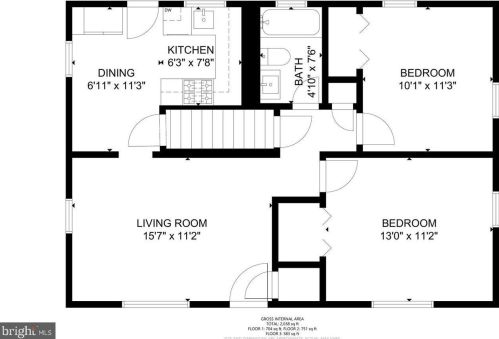 2304 Eccleston St, Silver Spring MD  20902-5015 exterior