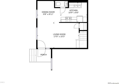 9255 Lehigh Ave, Denver CO  80237-1961 exterior