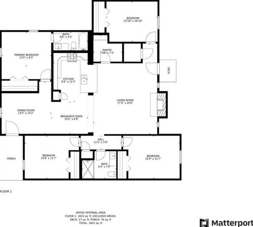 5200 Buchanan St, Fort Worth TX  76114-1205 exterior