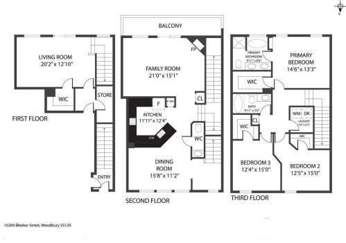 10269 Bleeker St, Saint Paul MN  55129-6904 exterior