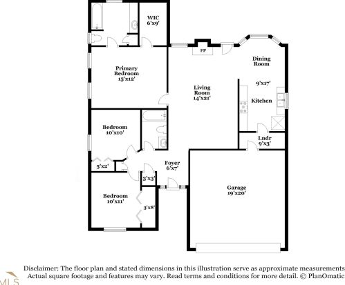 6190 Pembroke Dr, Rex GA  30273-1244 exterior