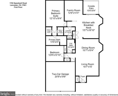 1700 Speedwell Rd, Lancaster PA  17601-4628 exterior