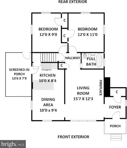 7310 Trescott Ave, Silver Spring MD 20912-6443 exterior