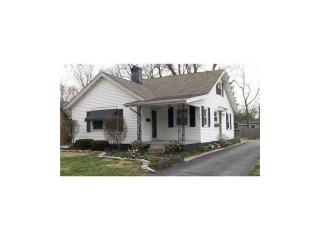 5851 Haverford Ave, Indianapolis IN  46220-2743 exterior