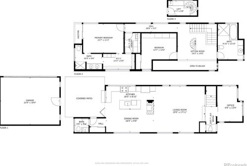 3326 Shoshone St, Denver CO  80211-3427 exterior