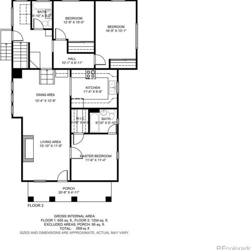 3681 Bannock St, Englewood CO 80110-3627 exterior