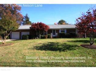 118 Thomas Nelson Ln, Williamsburg, VA