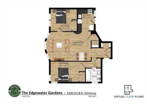 6110 Winthrop Ave, Chicago IL  60660-2487 exterior