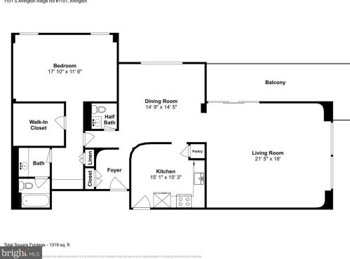 1101 Arlington Ridge Rd, Arlington VA  22202-1951 exterior