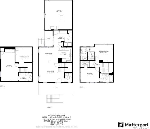 14744 Crestridge Dr, Aurora CO 80015-4207 exterior