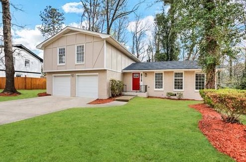 523 Rockborough Dr, Stone Mountain GA  30083-3809 exterior