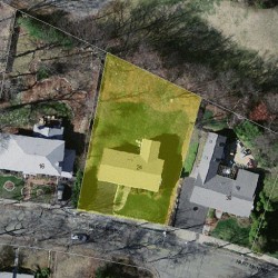 24 Hartman Rd, Newton MA 02459-3060 aerial view