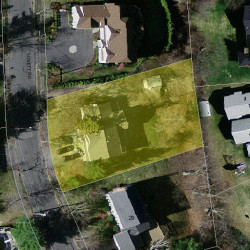 37 Lovett Rd, Newton MA 02459-3107 aerial view
