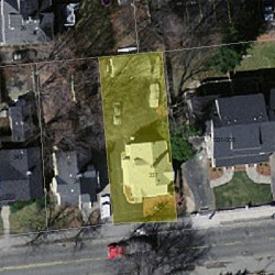 337 Cabot St, Newton MA 02460-2255 aerial view