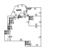 45 Crescent Ave, Newton MA 02459-2133 floor plan