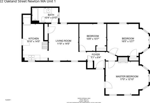 22 Oakland St, Newton MA 02458-1848 exterior