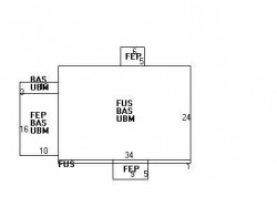 53 Stuart Rd, Newton MA 02459-1210 floor plan