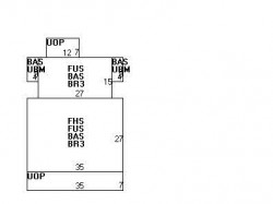 936 Watertown St, Newton MA 02465-2124 floor plan