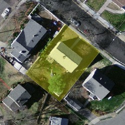 57 Spiers Rd, Newton MA 02459-3726 aerial view