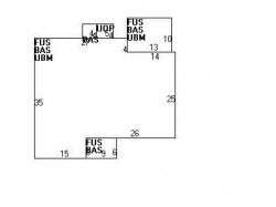22 Boulevard Rd, Newton MA 02459-1204 floor plan