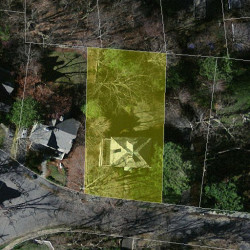 25 Devon Rd, Newton MA  02459-1647 aerial view