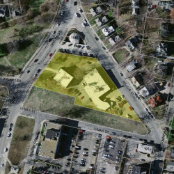 25 Willow St, Newton MA  02459-1915 aerial view