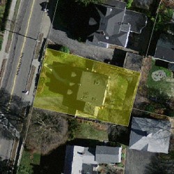140 Waverley Ave, Newton MA 02458-2402 aerial view