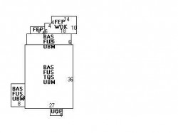 51 Cotter Rd, Newton MA  02468-1000 floor plan