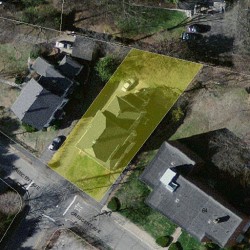 60 Crescent Ave, Newton MA  02459-2102 aerial view