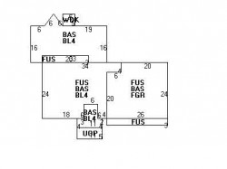 228 Old Farm Rd, Newton MA 02459-3458 floor plan