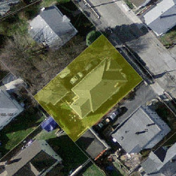 27 Cook St, Newton MA  02458-1311 aerial view