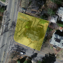 59 Lakewood Rd, Newton MA 02461-1254 aerial view