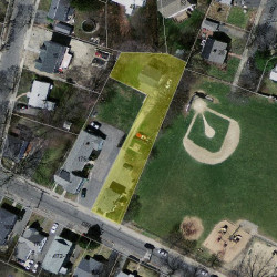 167 Derby St, Newton MA  02465-1558 aerial view