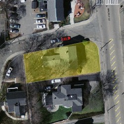 355 Walnut St, Newton MA 02460-1945 aerial view