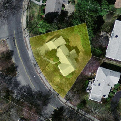 300 Dedham St, Newton MA  02461-2045 aerial view