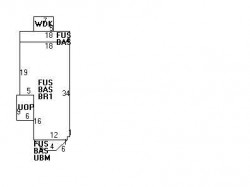 380 Ward St, Newton MA 02459-1217 floor plan